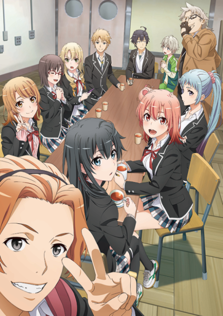 Yahari Ore no Seishun Love Come wa Machigatteiru. Kan poster