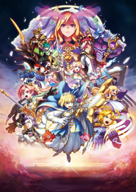 Monster Strike THE MOVIE: Lucifer - Zetsubou no Yoake poster