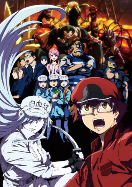 Hataraku Saibou BLACK poster
