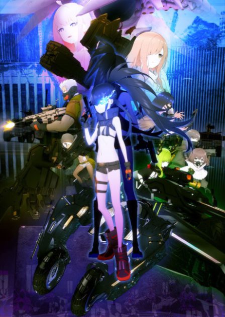 Black★★Rock Shooter: DAWN FALL poster