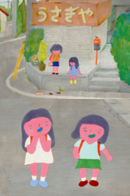 Watashi to Asami-chan to Berobero Ojii-san poster