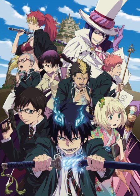 Ao no Exorcist poster